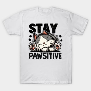 Stay Pawsitive T-Shirt